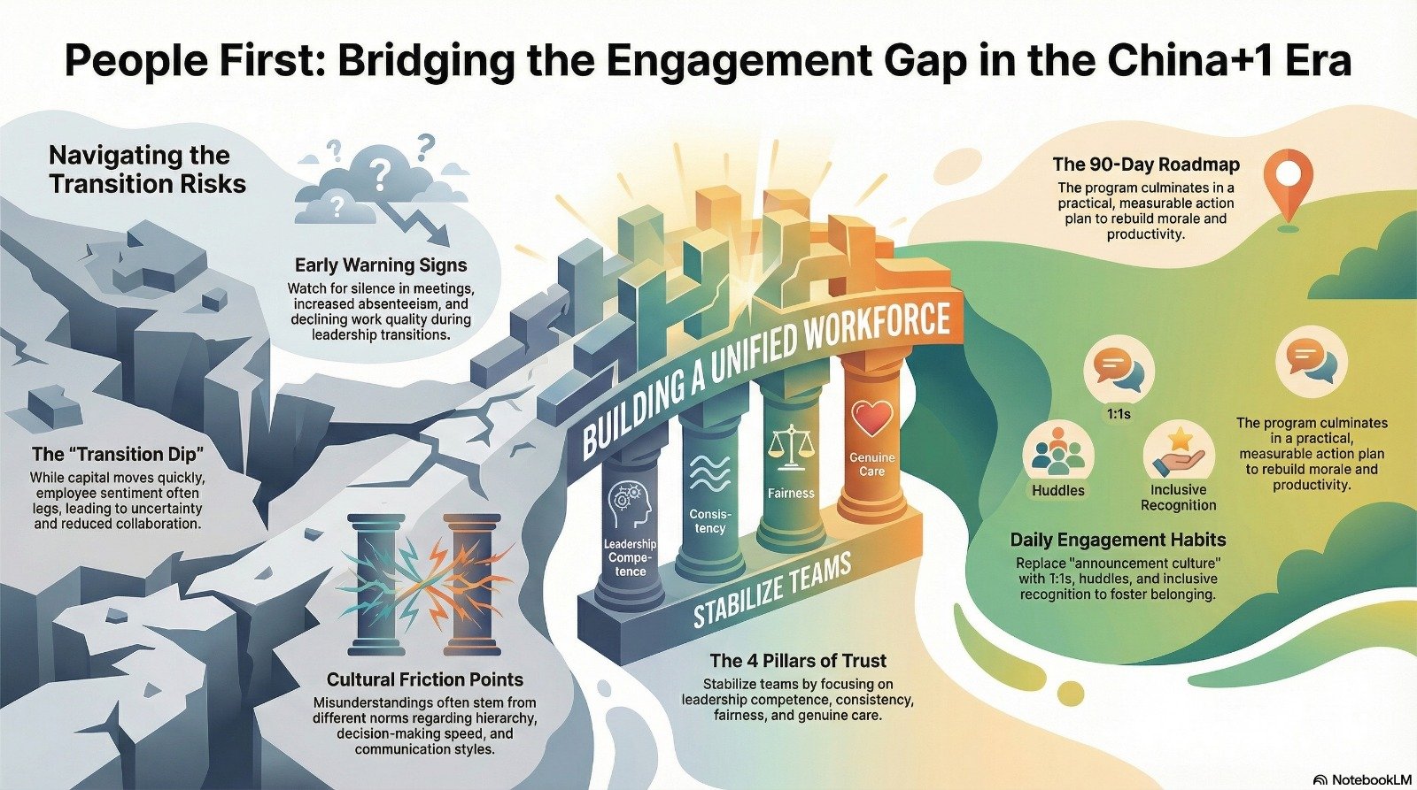 People First in the China+1 Era: Driving Employee Engagement in a Mixed Local–Chinese Workforce